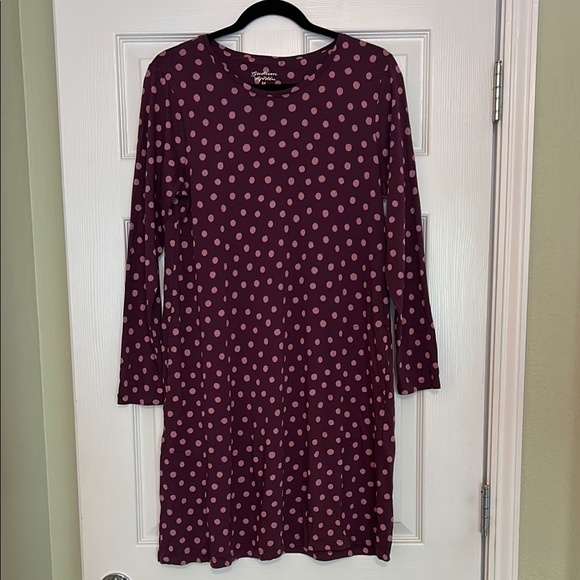 Gudrun Sjoden Polka Dot Jersey Dress - Picture 1 of 7